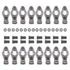 16Pcs Rocker Arms Set for Small Block Chevy SBC (262–400) Roller Tip