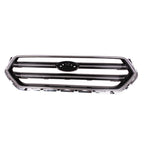 Replacement Front Grille Black ABS Plastic for Toyota Hilux (2005–2015)