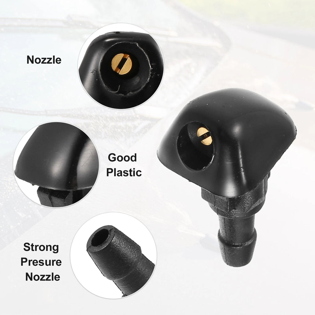 4pcs Windshield Wiper Washer Nozzle Spray Jet for Honda Civic (2006–2011) No.76810SWAE01