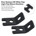 Rear Backup LED Light Pod Mount Brackets for Polaris RZR XP 1000 900 (2014–2020)