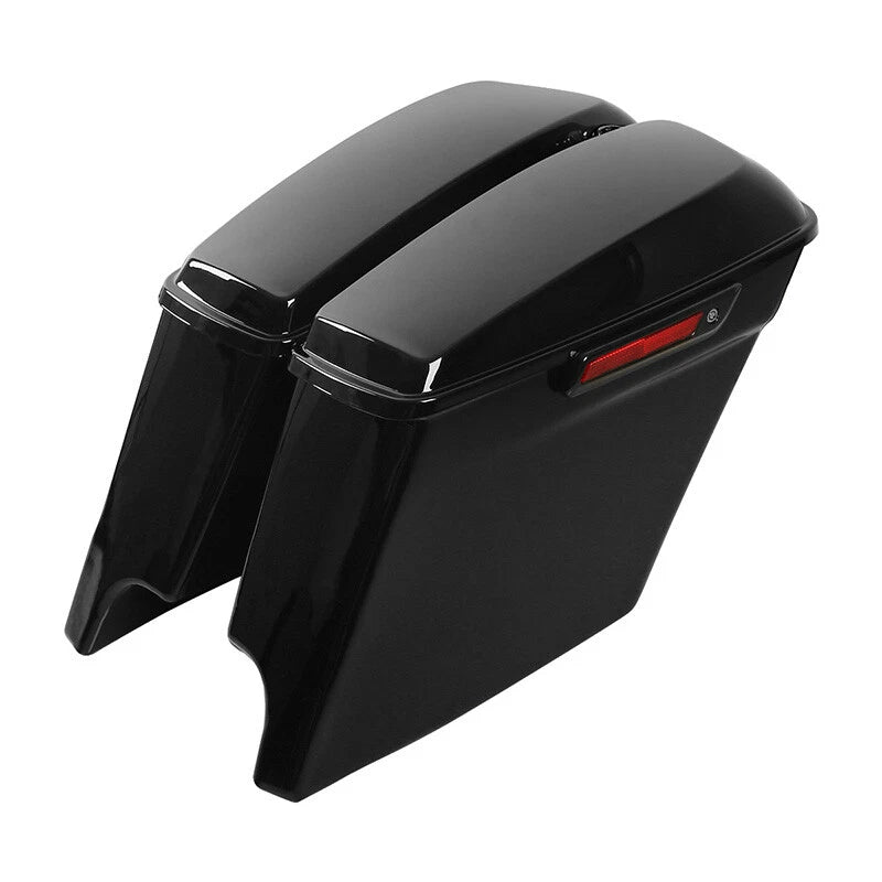 5'' Hard Saddlebags Black Conversion Bracket for Harley Softail (1984–2017)