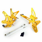Aluminum Rearsets Footpeg Pedals for Kawasaki Ninja Z400 (2018–2019)