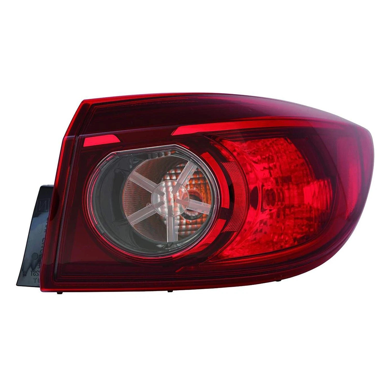 Replacement Passenger Side Outer Tail Light Assembly For 2014-2018 Mazda Mazda 3