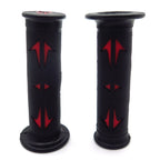 Set of 2 Rubber Hand Grips for Yamaha Dirt Bike (7/8" Left, 1" Right)