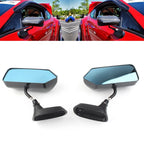 2X F1 Style Carbon Fiber Rearview Mirror Bracket for Universal Fit