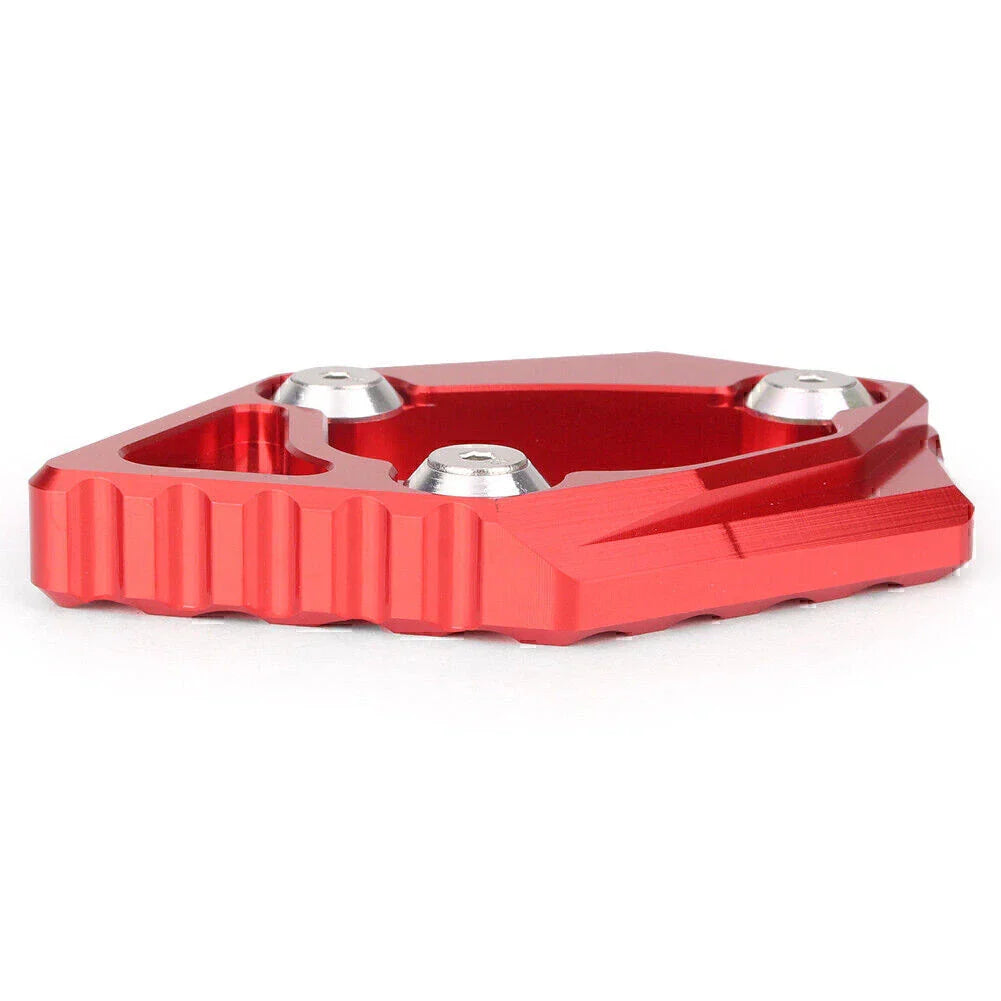Aluminium Kickstand Pad for Kymco XCITING 400i (2012-2015) Red