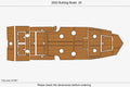 EVA Pads for Bulldog Boats 24 Cockpit Swim Platform (2022)