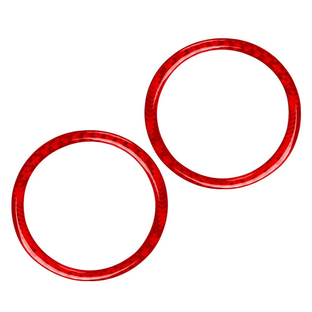 Door Loud Speaker Ring Cover Trim for BMW 3 Series E36 (1991–1999) Carbon Red