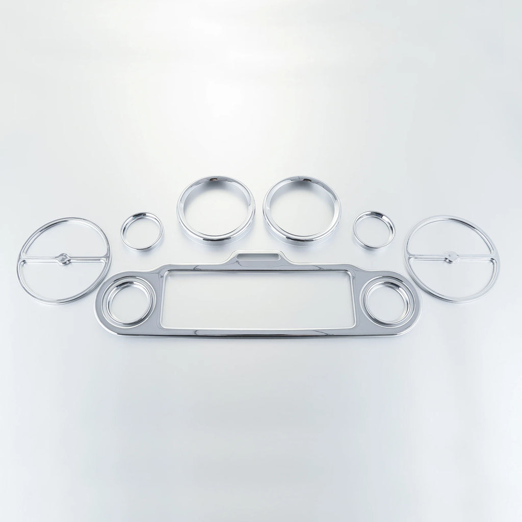 Speaker Radio Gauge Inner Fairing Trim Kit for Harley Electra Glide (1996–2013)