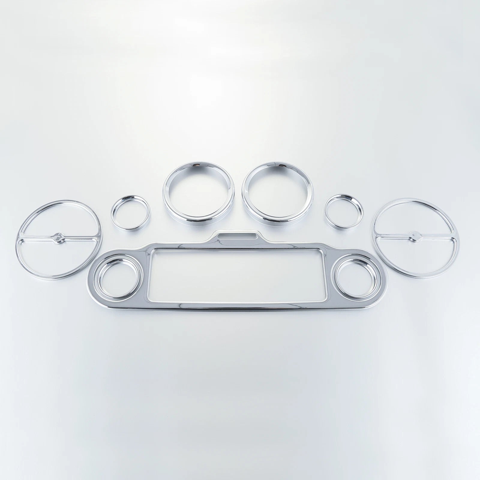 Speaker Radio Gauge Inner Fairing Trim Kit for Harley Electra Glide (1996–2013)