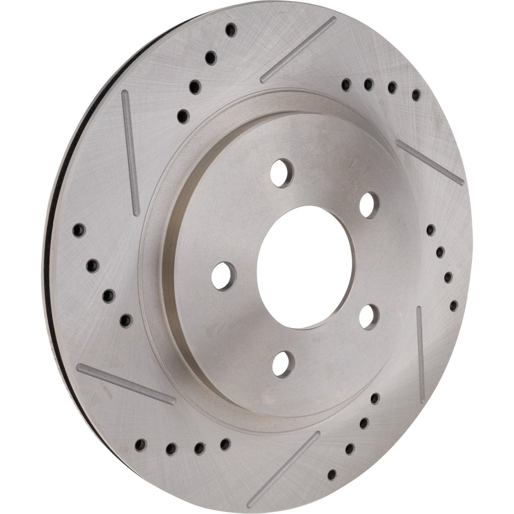 Brake Disc and Pad Kit for Ford Mustang (2005–2011) Rear Left Right Cross-drilled