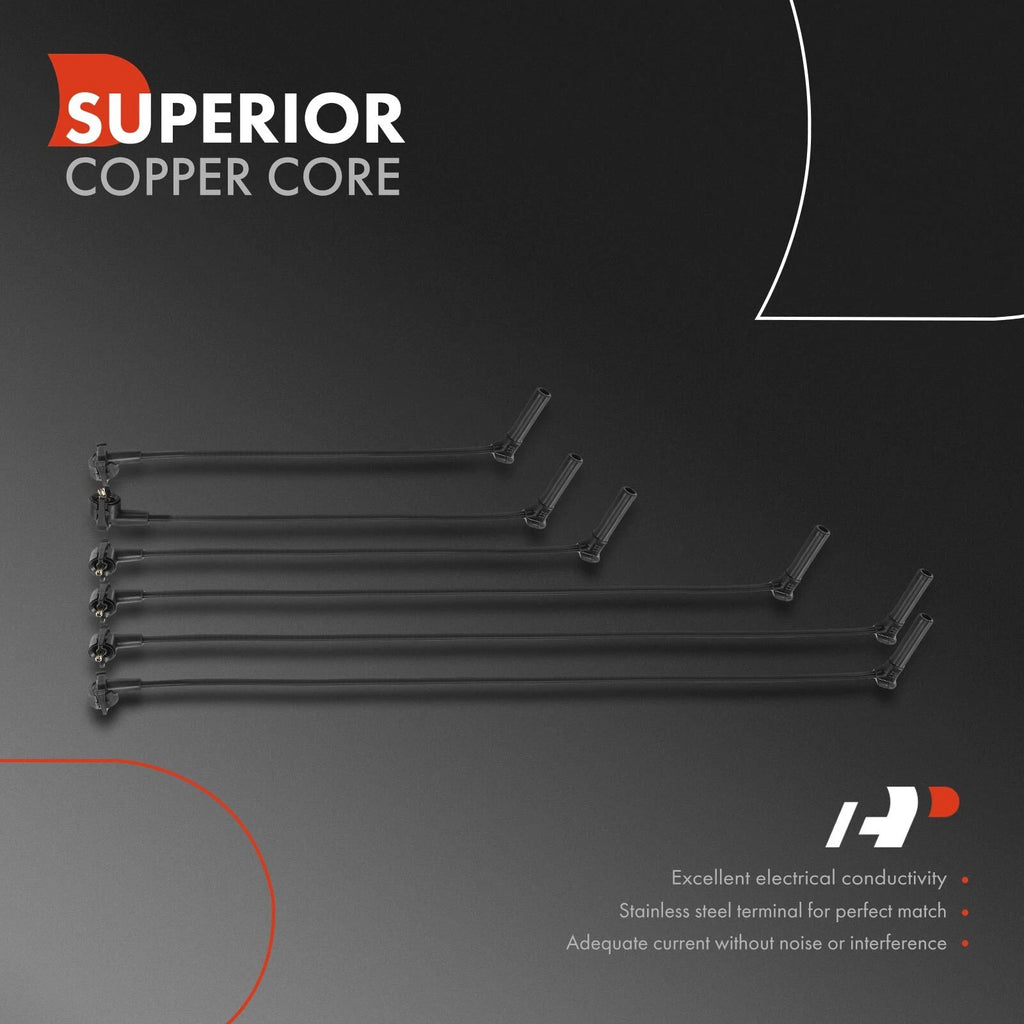 6X Spark Plug Wire Set for Ford Explorer Mercury Mountaineer (1991-2001)