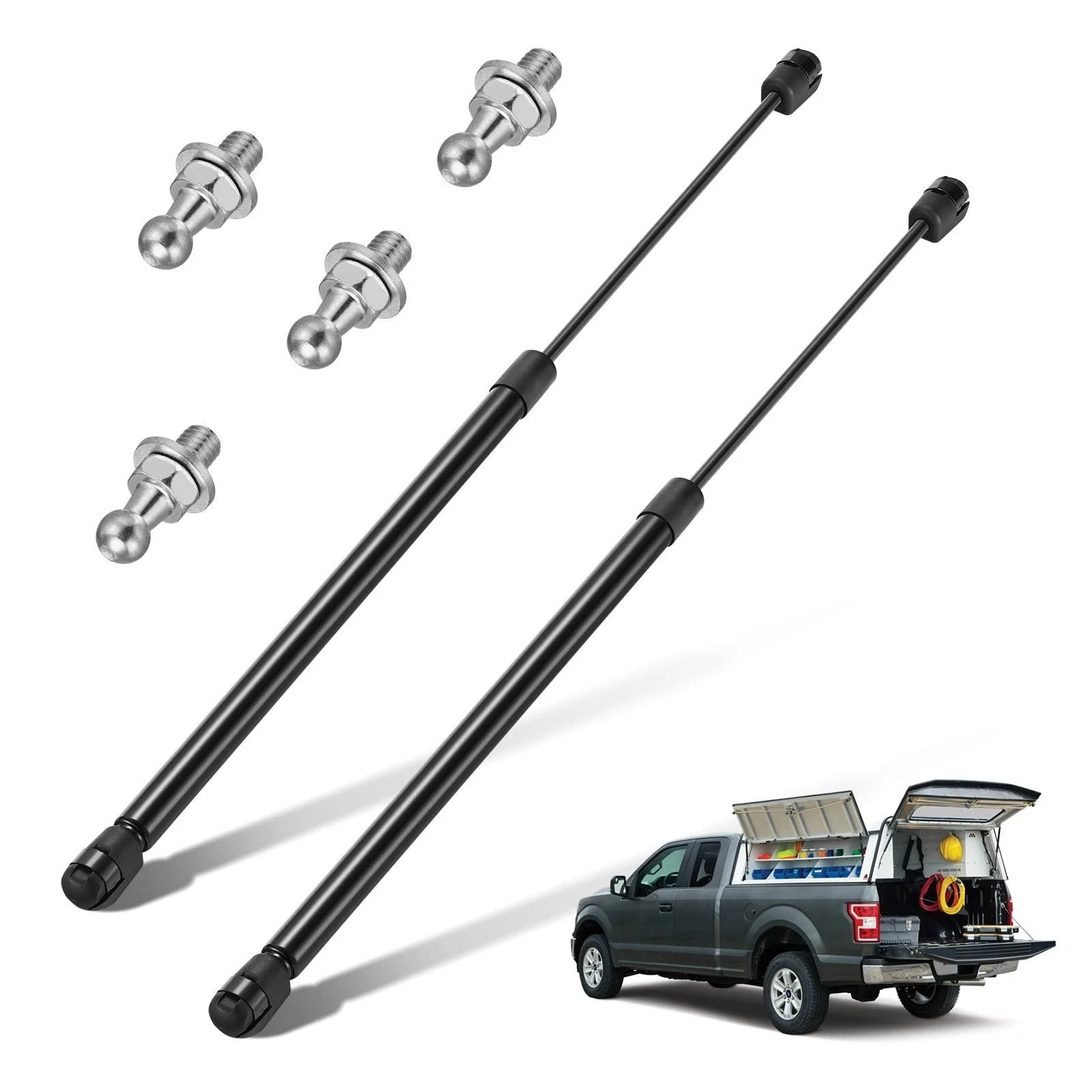 Tonneau Cover Gas Lift Support Shocks for Force 100 Lbs (2016–2016)
