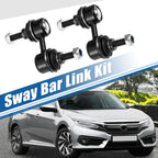 2 x Front Sway Bar Links for Honda 1997-2001 Stabilizer Link Black
