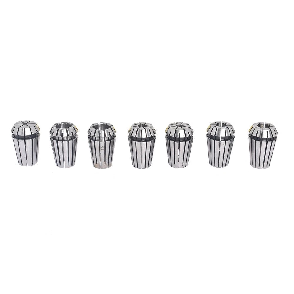 7Pcs Spring Collet Set for CNC Milling Lathe Engraving Machine