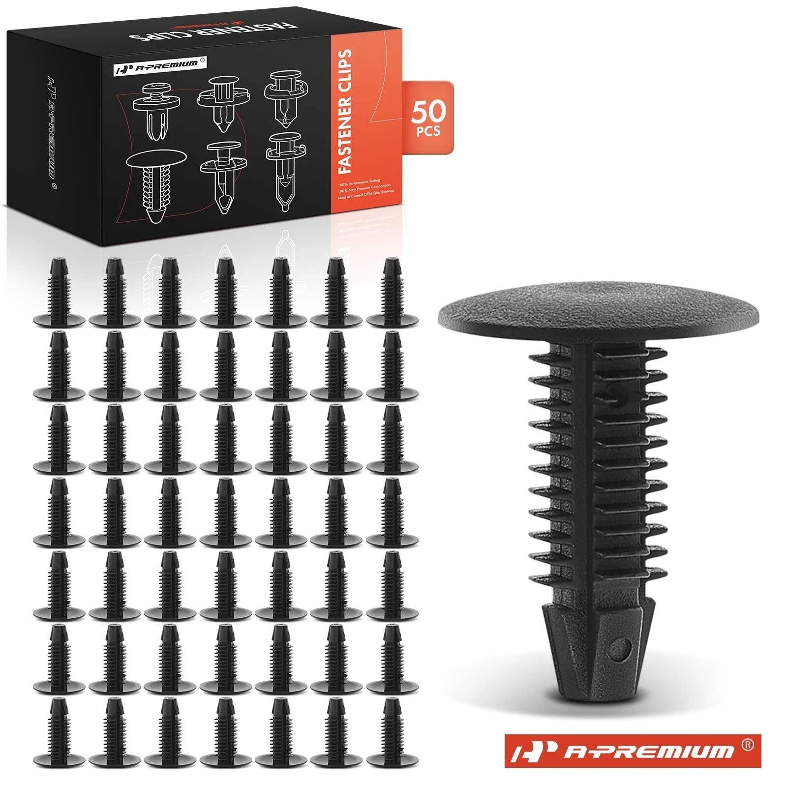 Set of 50 Trunk Liner Seat Carpet Shield Retainer Clips for Mercury