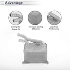 Engine Oil Cooler for Audi S5 (2008–2012) No. 079117015B