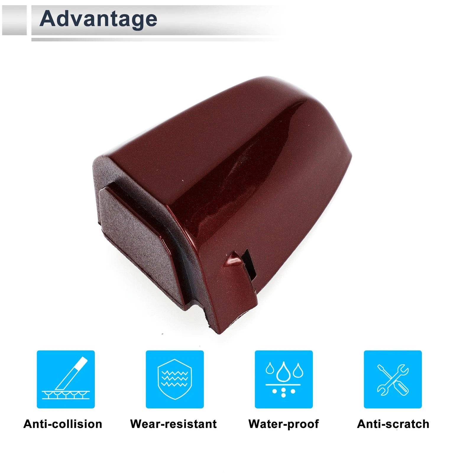 Front Left Door Handle Cover Cap for BMW X1 X2 (2015–2018) No. 51217396541