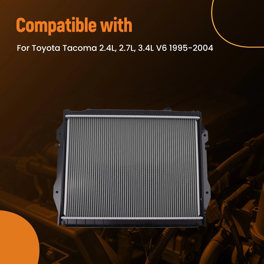 Coolant Radiator Assembly for Toyota Tacoma (1995–2004) Q1778 AT