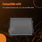 Coolant Radiator Assembly for Toyota Tacoma (1995–2004) Q1778 AT