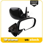Set of 2 Power Heated Signal Side View Mirrors for GMC Chevy (2003–2007)