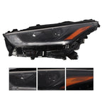 Pair LED Projector Headlights w/ LED DRL for Toyota Highlander (2020–2024)