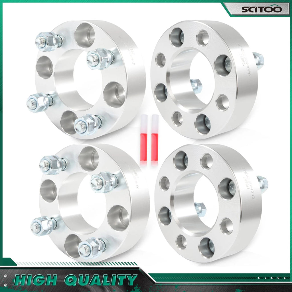 Set of 4 Wheel Spacers for Yamaha Golf Carts (M12X1.25, 68.5mm)