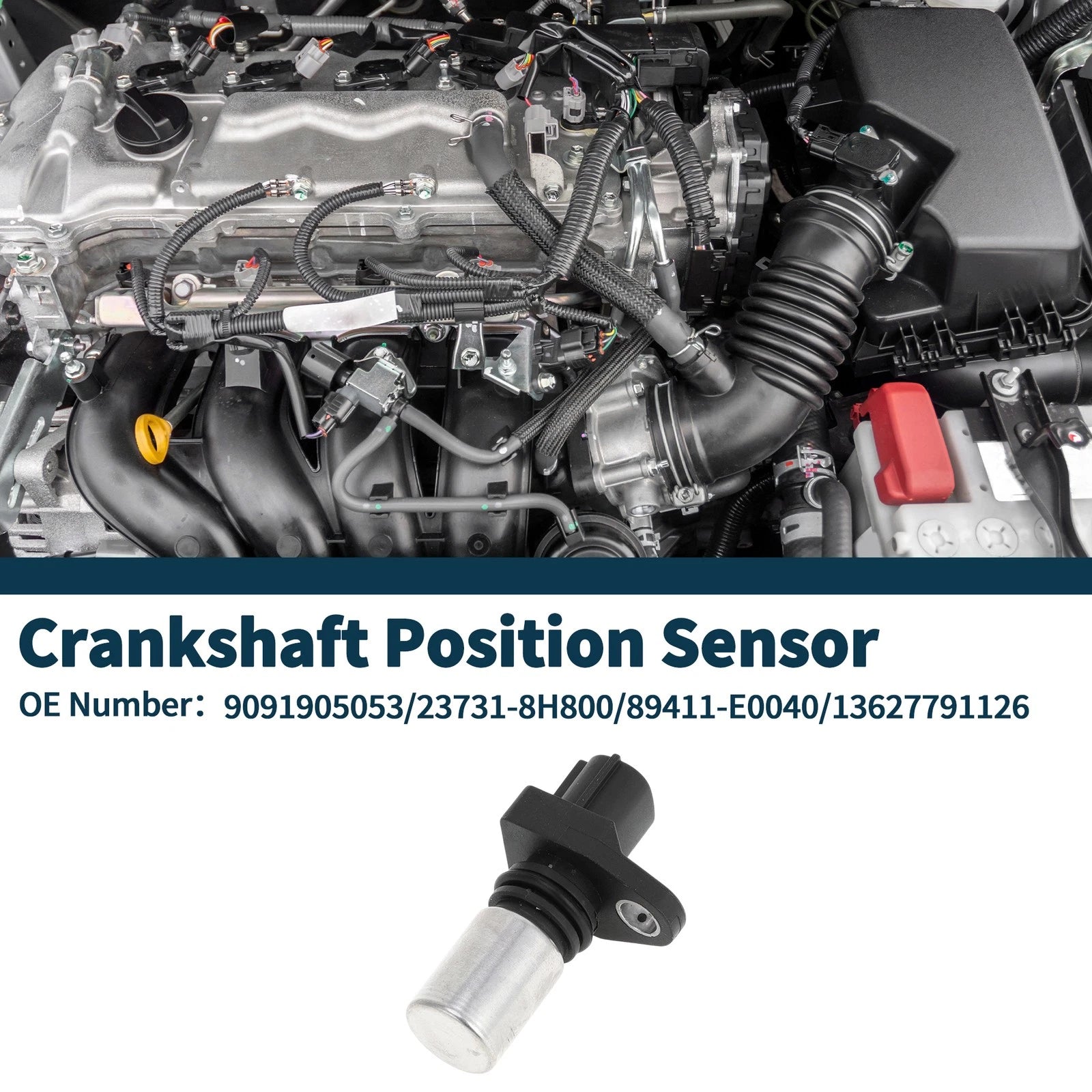 Crankshaft Position Sensor for Nissan Primera 2.2Di (2002–2007) No. 23731-8H800