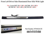 Front Left Illuminated Door Sill for Lexus RCF RC350 (2015–2024) PT94424150