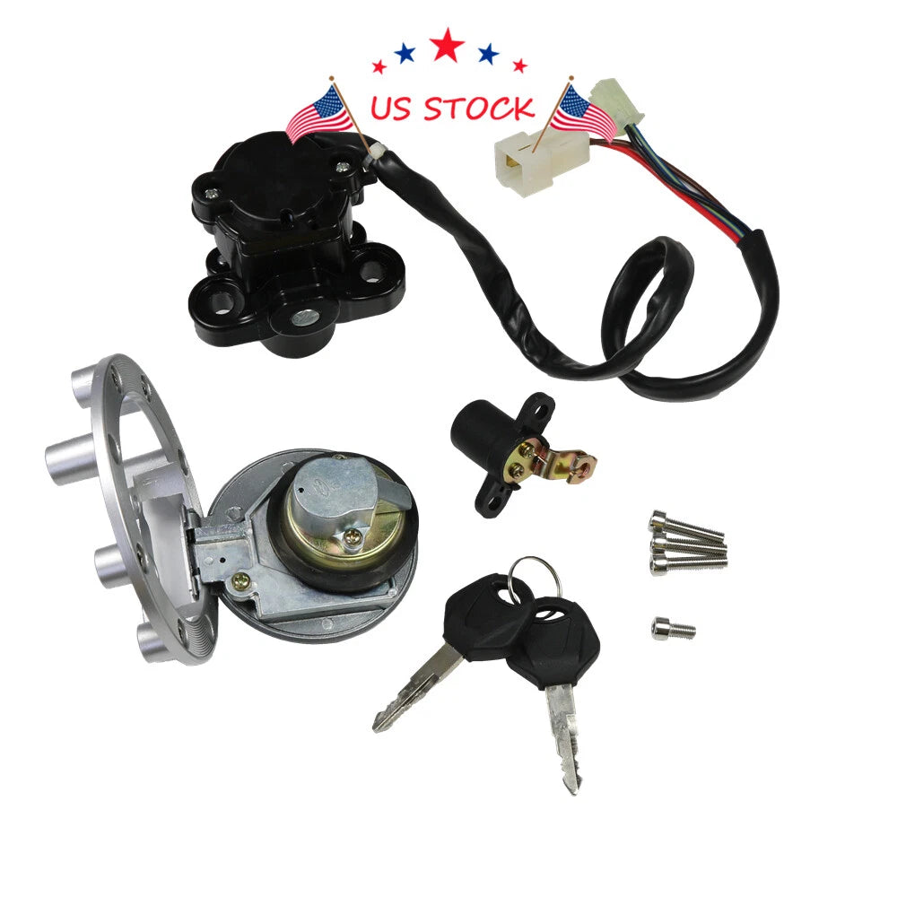 Ignition Switch Lock & Fuel Gas Cap Key Set for Yamaha MT03 YZF XJ6 R6 R1 (2006–2012)