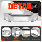 Front Bumper Face Bar for Nissan Titan Armada (2004–2015) Chrome