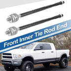 2X Front Inner Tie Rod End Links for Dodge Dart, Chrysler 200 (No.EV801132)