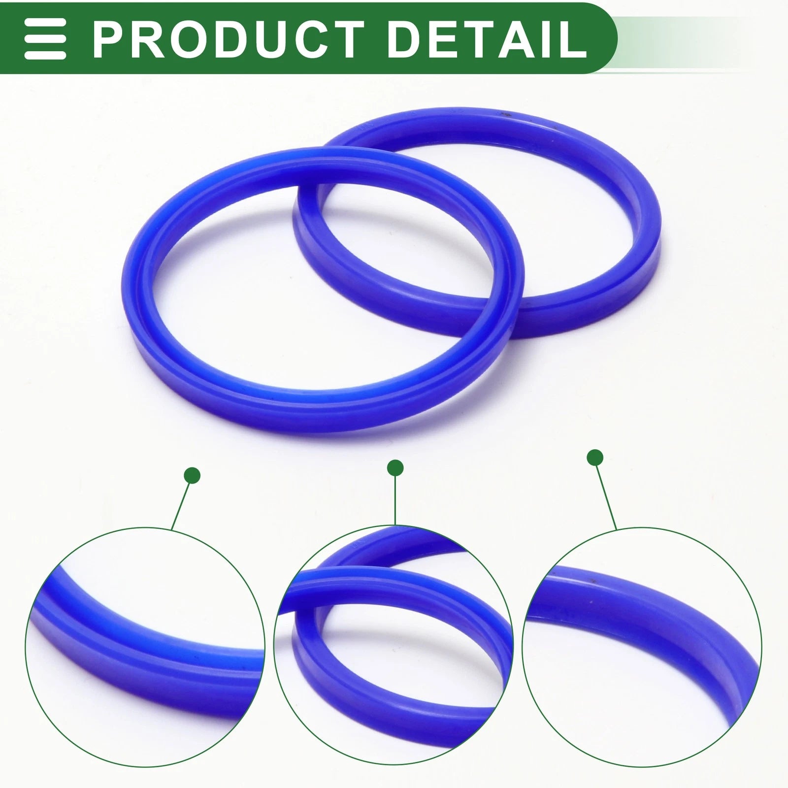 Set of 5 Oil Seal Rotary Shaft Seal 75x85x8mm High Pressure TPU