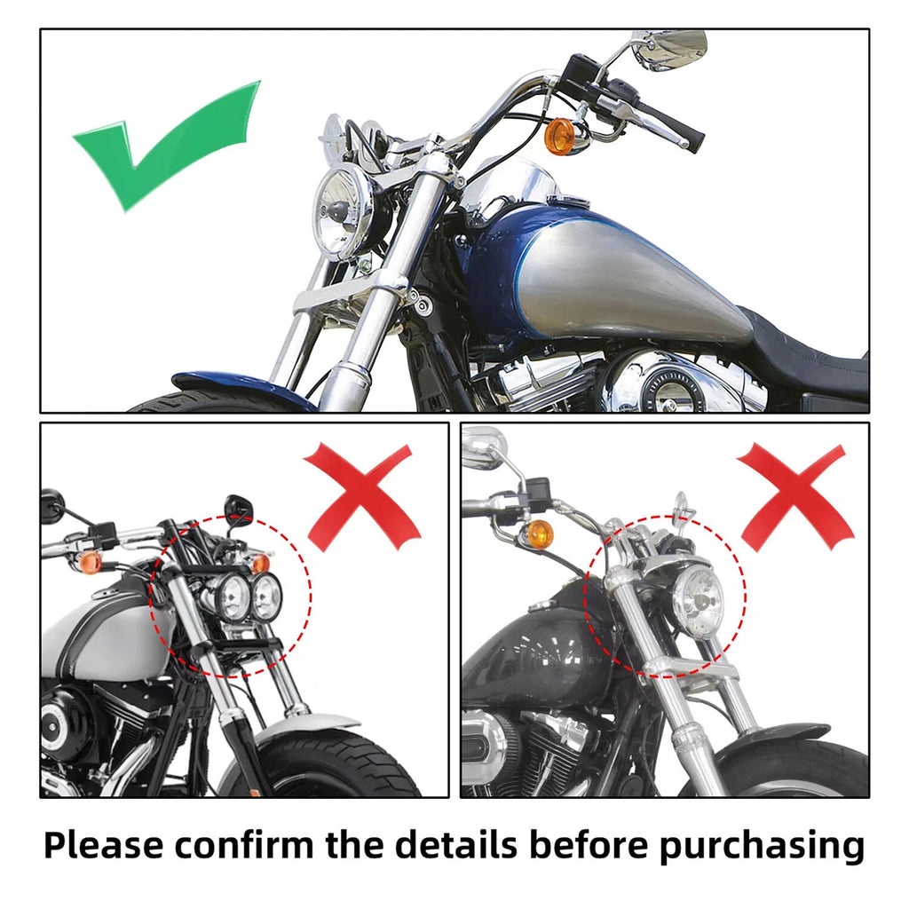 Front Headlight Fairing for Harley Dyna Super Glide (2006-2017)