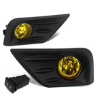 Front Fog Light Lamp Set for Nissan Altima (2016–2018) Amber Lens, Bezel, Switch