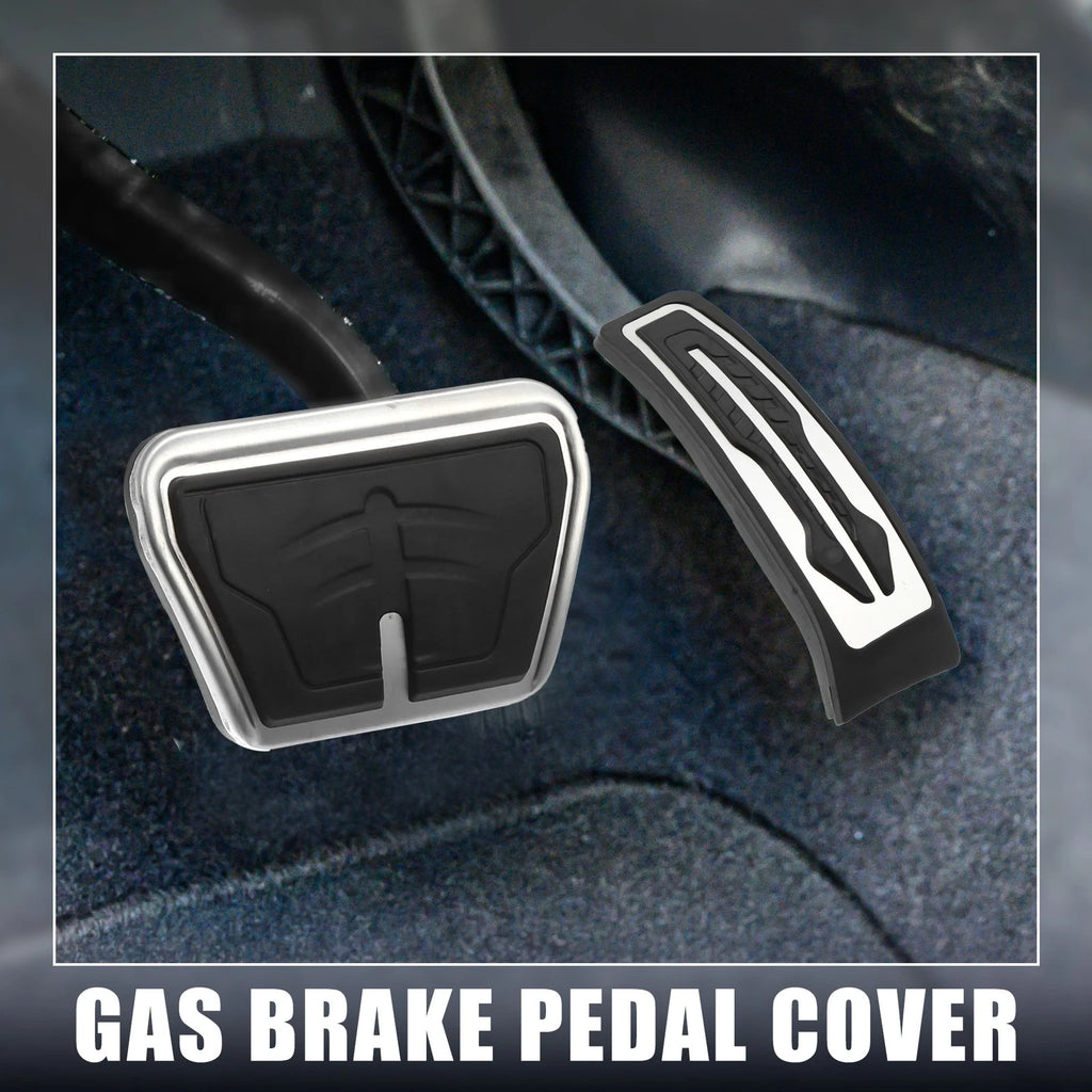 3 Pcs Accelerator & Brake Pedal Cover Set for BMW X3 X4 (2011–2023)
