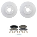 Front Rotors & Ceramic Disc Brake Pad Kit for Ford Explorer Sport (2013–2019)
