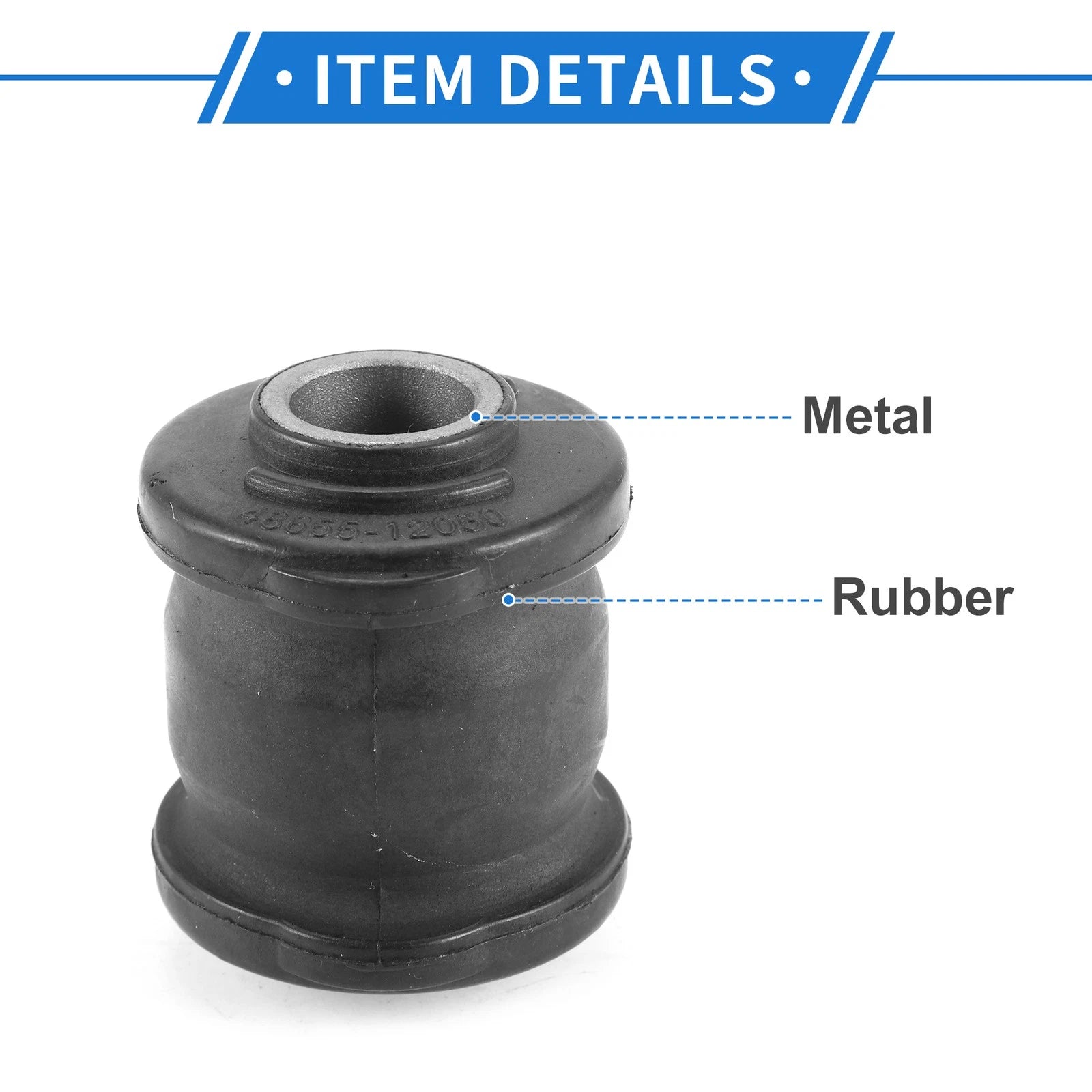 Front Lower Control Arm Suspension Bushing No. 4865512050 for Toyota Corolla 