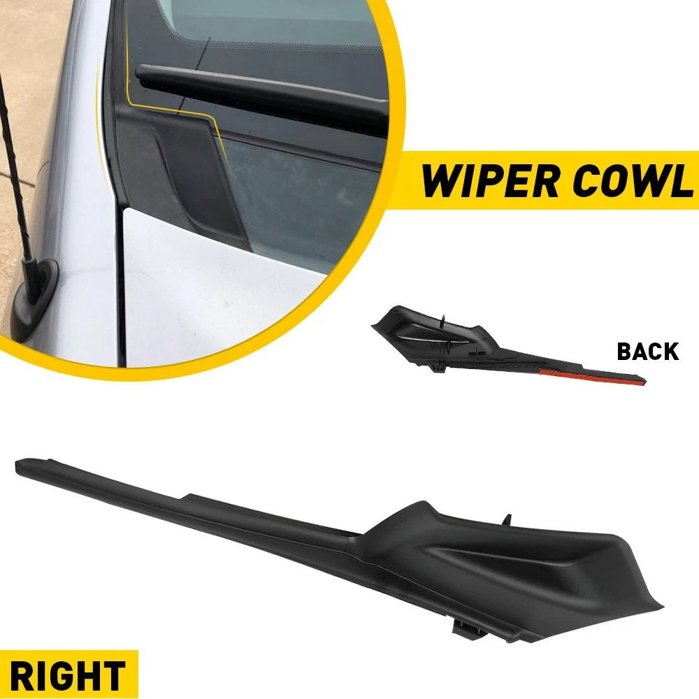 Outer Right Windshield Wiper Cowl Cover Panel for Toyota Sienna (2011–2020)