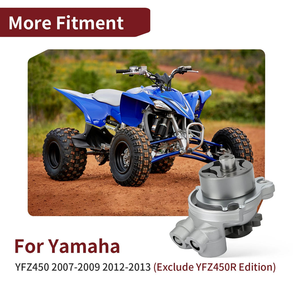 Oil Pump Assembly for Yamaha YFZ450 (2007–2009, 2012–2013) 5D3-13300-00-00