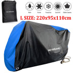 Motorcycle Bike Scooter Cover Waterproof L Size (Universal Fit)