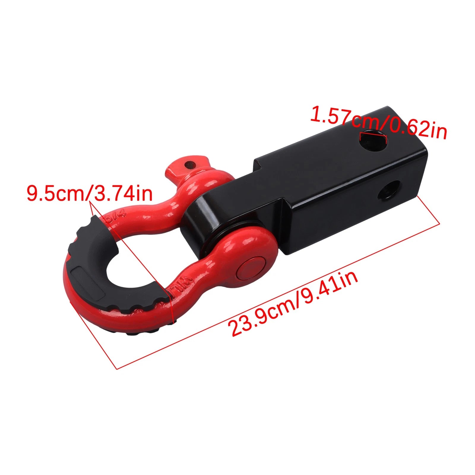 Shackle Hitch Receiver for Trucks (Fits 2" Receivers)