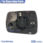 Mirror Glass for Ram 1500 (2019–2021) Heated Right RH w/ Backing Plate