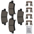 Rear Ceramic Brake Pads Set for Hyundai Elantra (2011–2016) & Veloster (2012–2016)