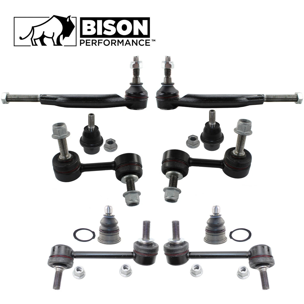 10pc Sway Bar Link Tie Rod Ball Joint Kit for GMC