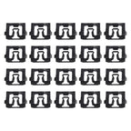 Set of 20 Windshield Trim Molding Clips for Ford (6493, C5ZZ6543413B)
