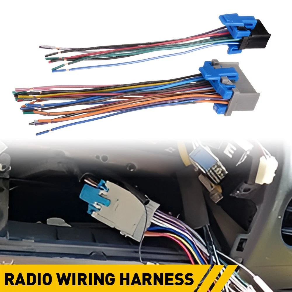 Radio Harness Wiring Adapter Connector for Chevrolet SSR, Cadillac Escalade (2003–2006)