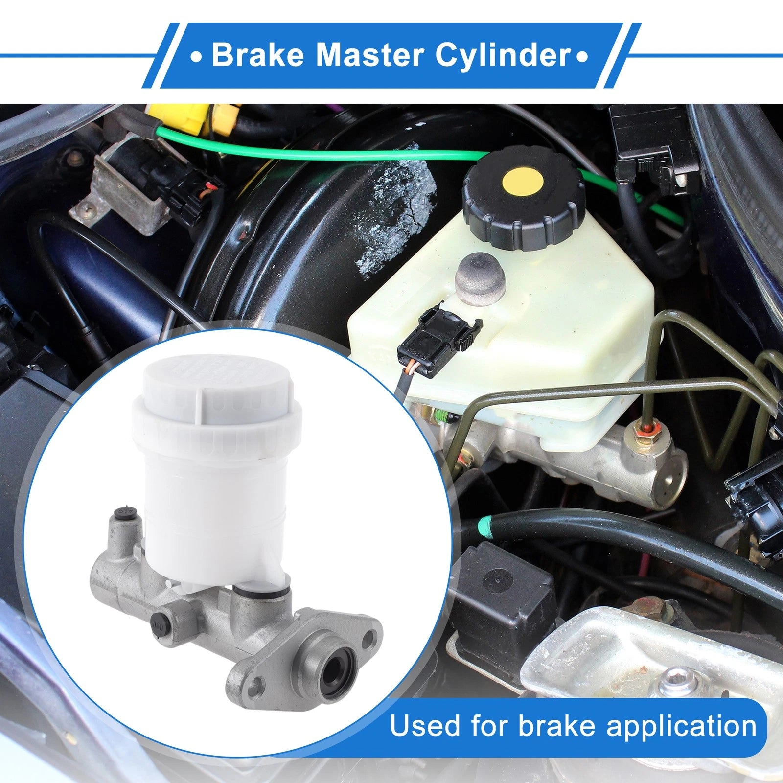 Brake Master Cylinder with Reservoir No.MB534481 for Mitsubishi Space Wagon (1991–1998)