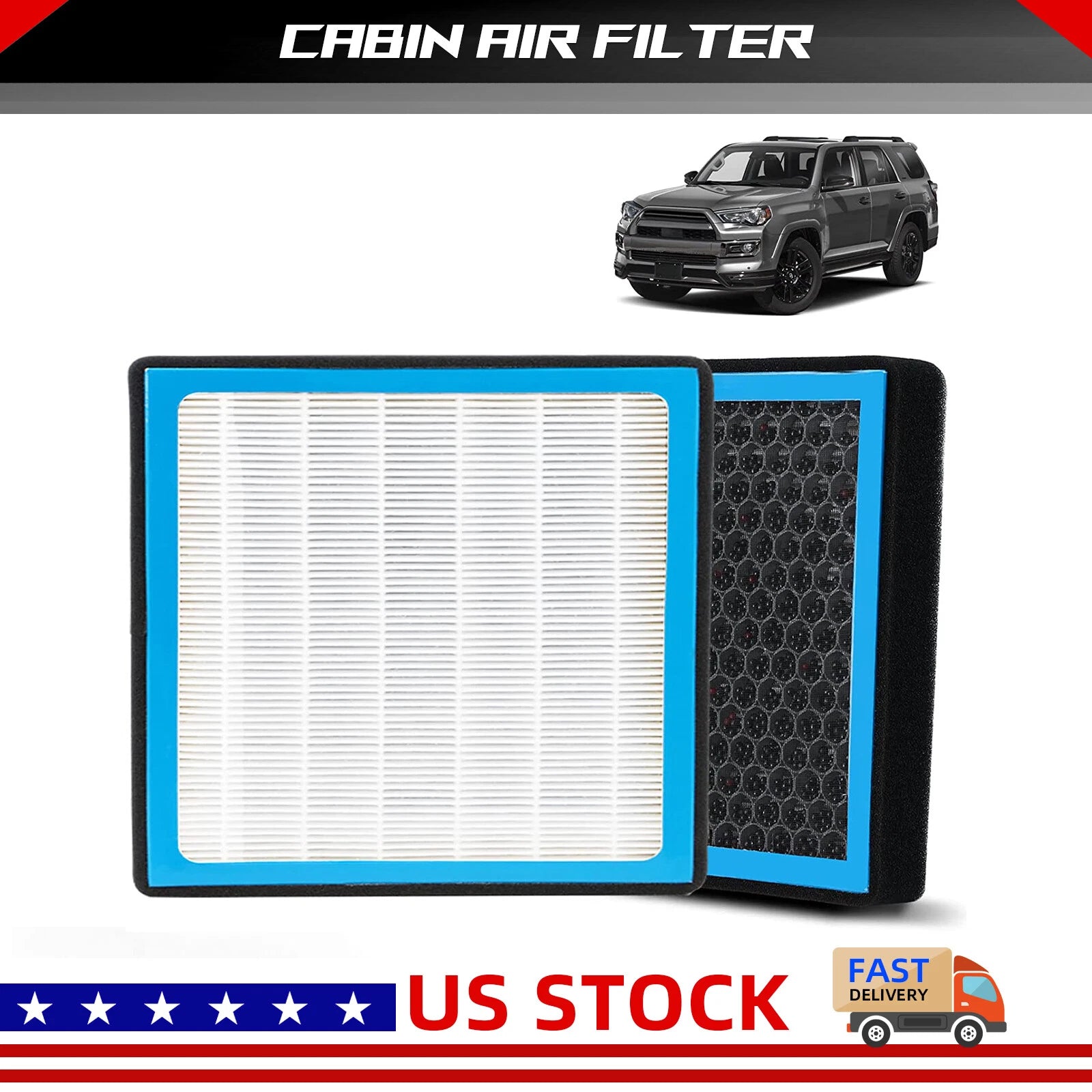 CF10285 HEPA Cabin Air Filter for Toyota 4Runner (2010–2022), Avalon (2005–2018)
