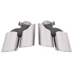 Exhaust Pipe Tip for Porsche Macan (2014-2018) Silver